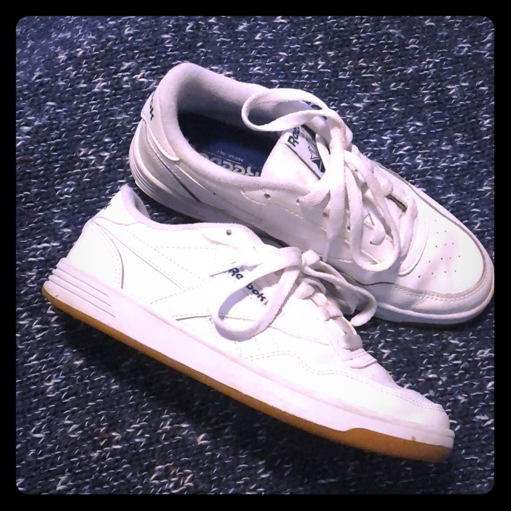 White Reeboks